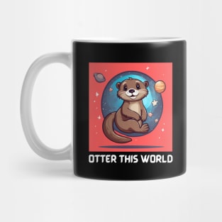 Otter this World | Otter Pun Mug